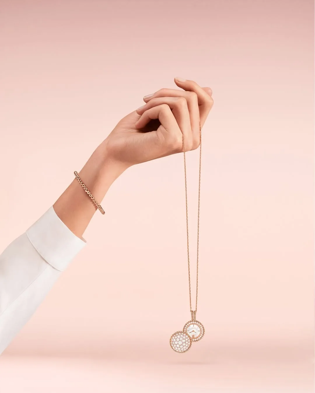 dây chuyền BST Van Cleef & Arpels Perlée