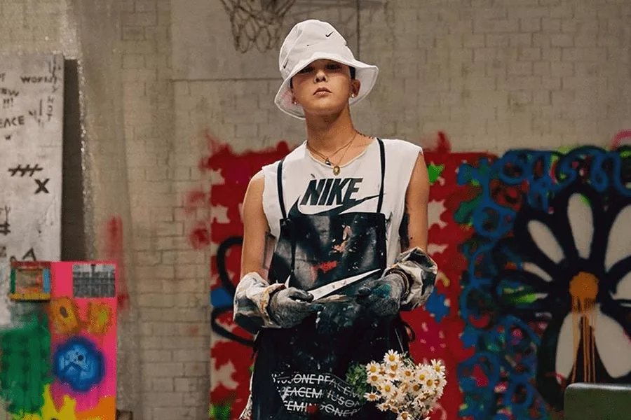 g-dragon ra mắt giày sau xuất ngũ