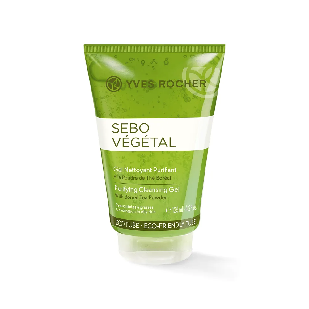 Chăm sóc da ngày Tết-Sửa rửa mặt Yves Rocher Purifying Cleansing Gel.