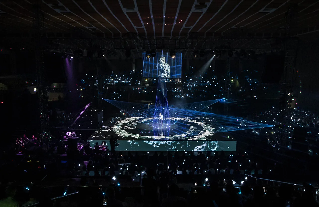 hiệu ứng đẹp mắt trong concert