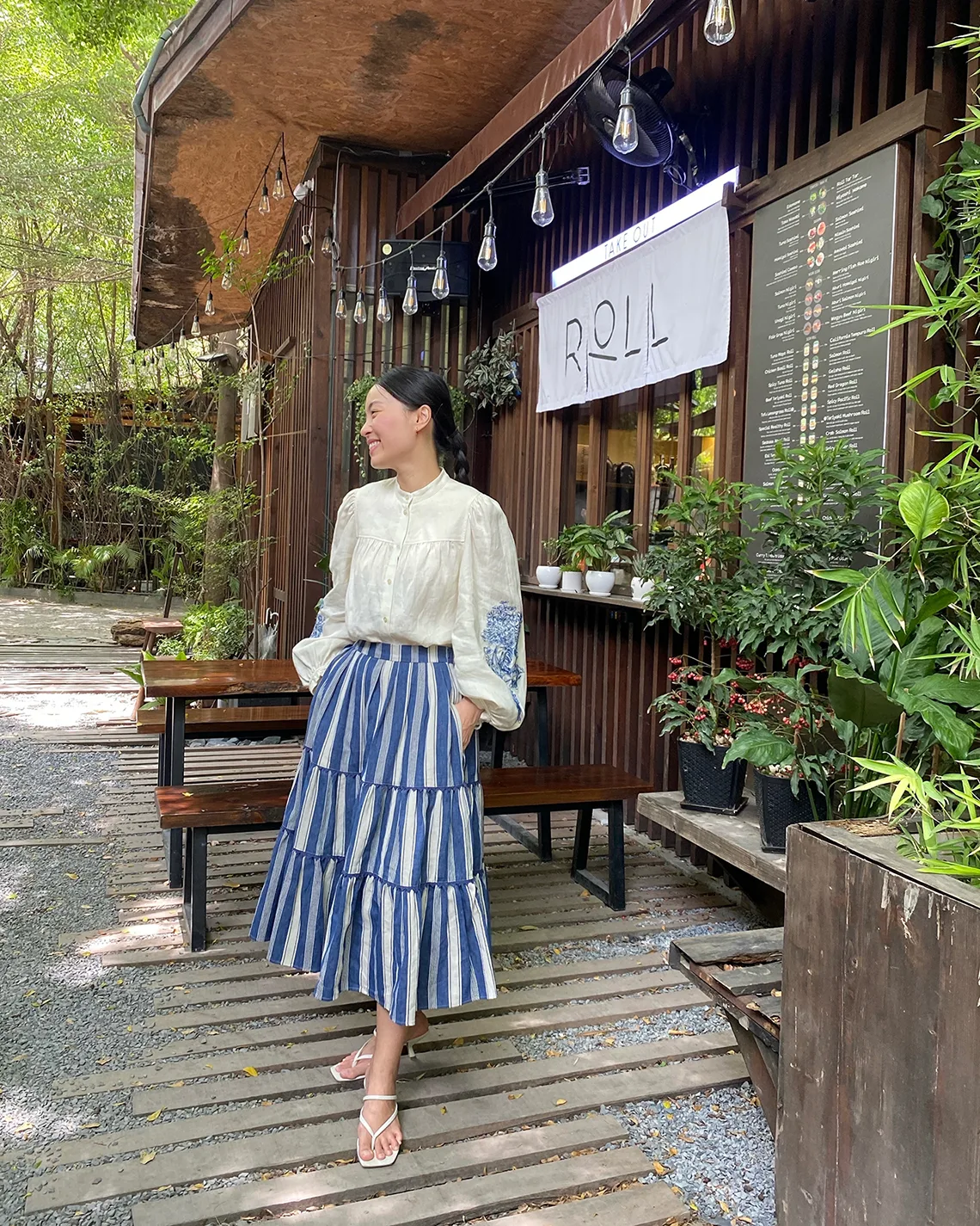 Lê Hà Trúc mặc Max Mara SS22