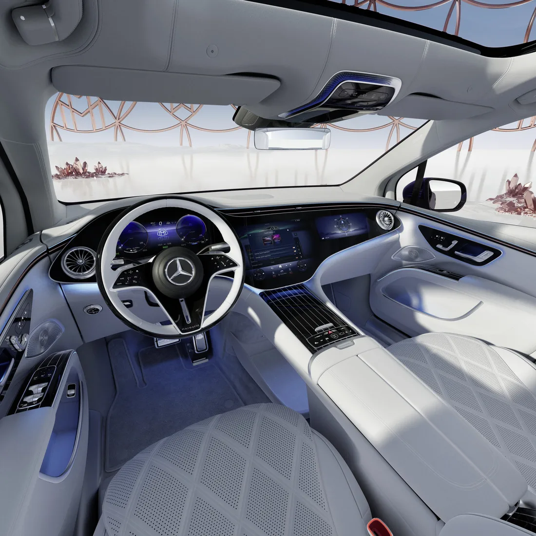 BẢNG ĐIỀU KHIỂN MERCEDES MAYBACH EQS 680