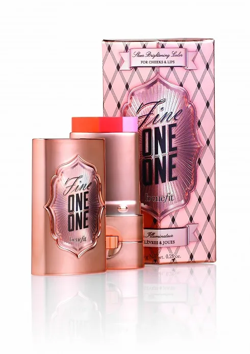 Má hồng kiêm highlighter và son Fine One One, Benefit