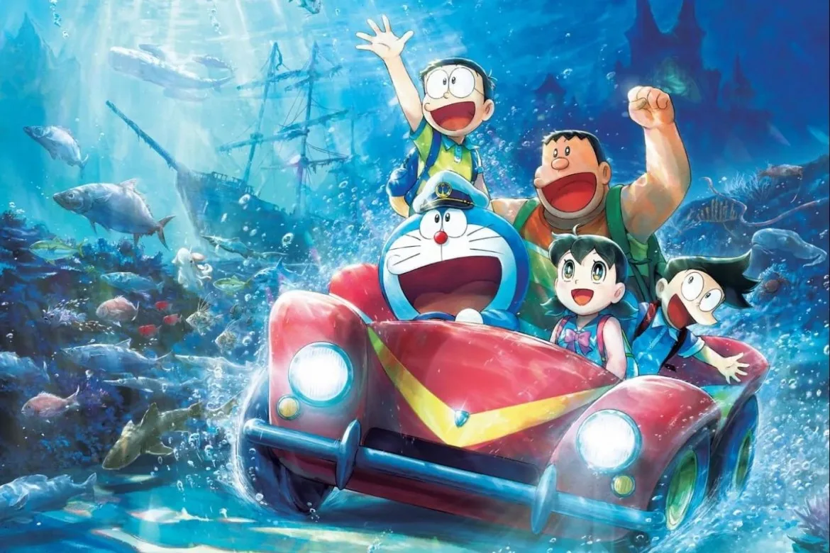 "Bom tấn" Doraemon: Nobita và lâu đài dưới đáy biển 2026 bùng nổ dịp Hè 2026.