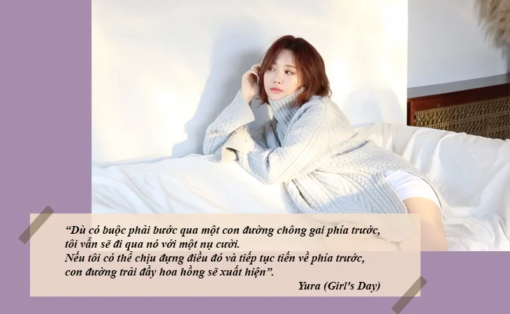 elle việt nam câu nói hay sao Hàn Yura Girl Day