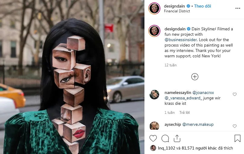 nghệ sĩ trang điểm instagram 36