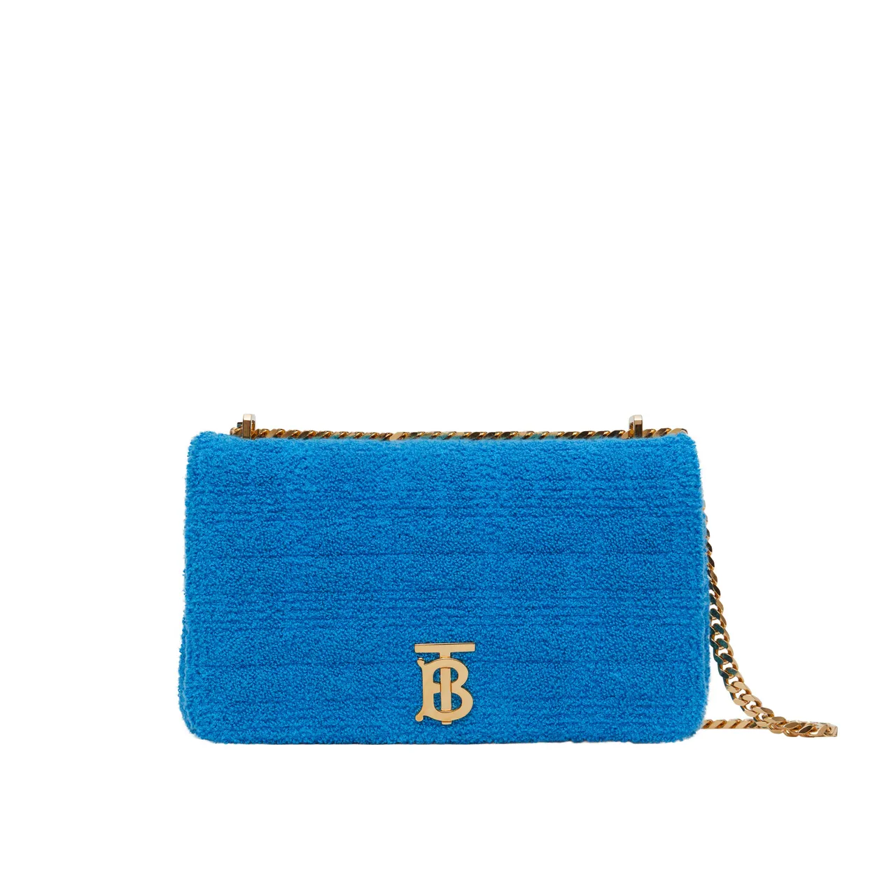Túi đeo chéo Burberry TB Summer Monogram màu xanh