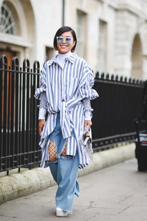 Muôn vẻ street style tại Tuần lễ thời trang London Thu-Đông 2017 - ELLE VN