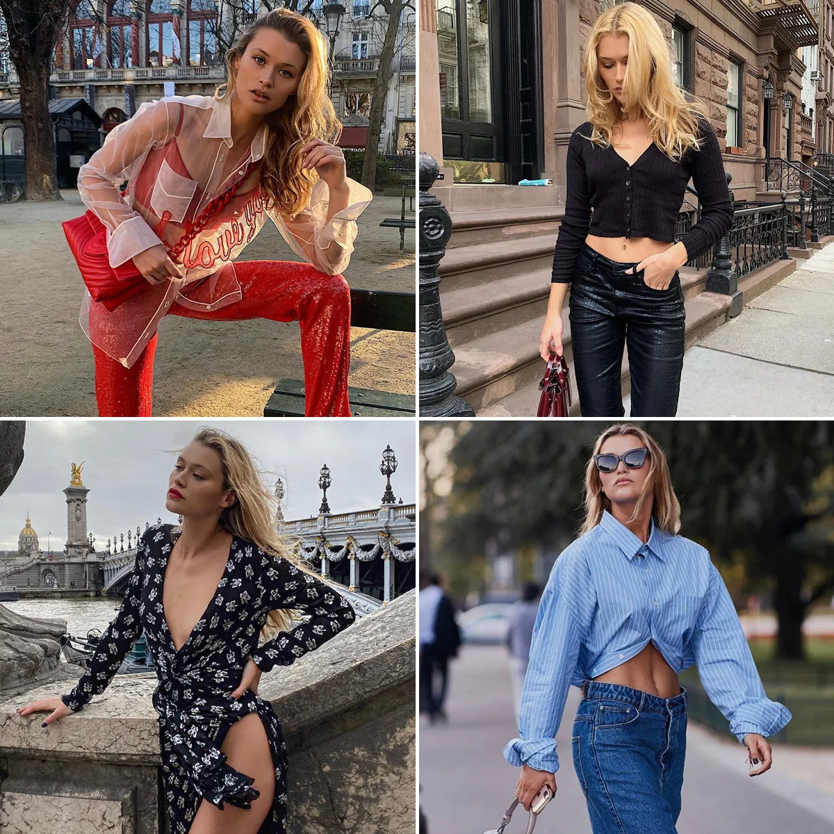 Phong cách thời trang Pháp của Chloe Careux