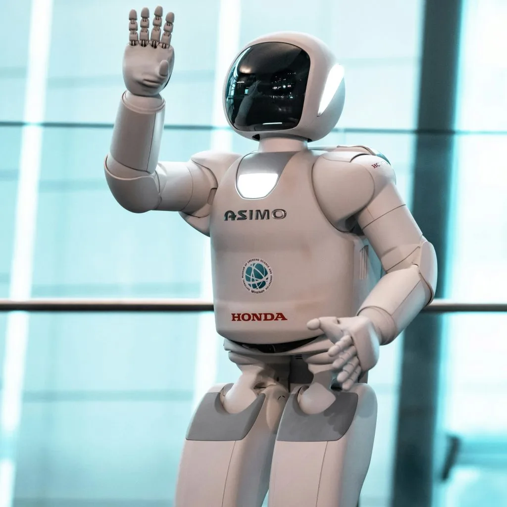 Odaiba robot asimo Odaiba robot asimo