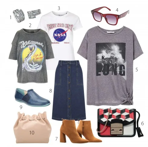 street style áo thun nữ graphic tee 4