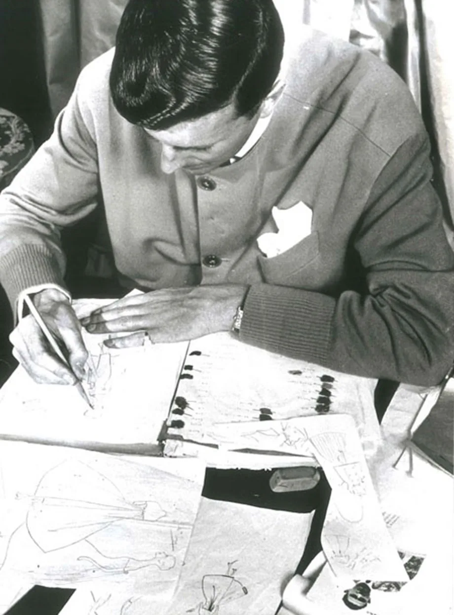 Hubert de Givenchy thời trẻ