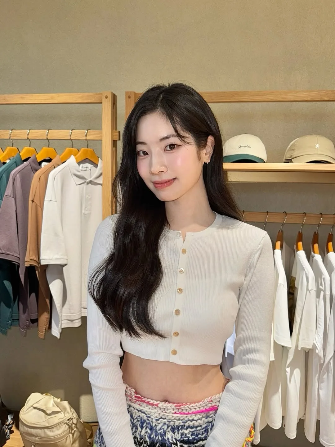 Áo cardigan croptop