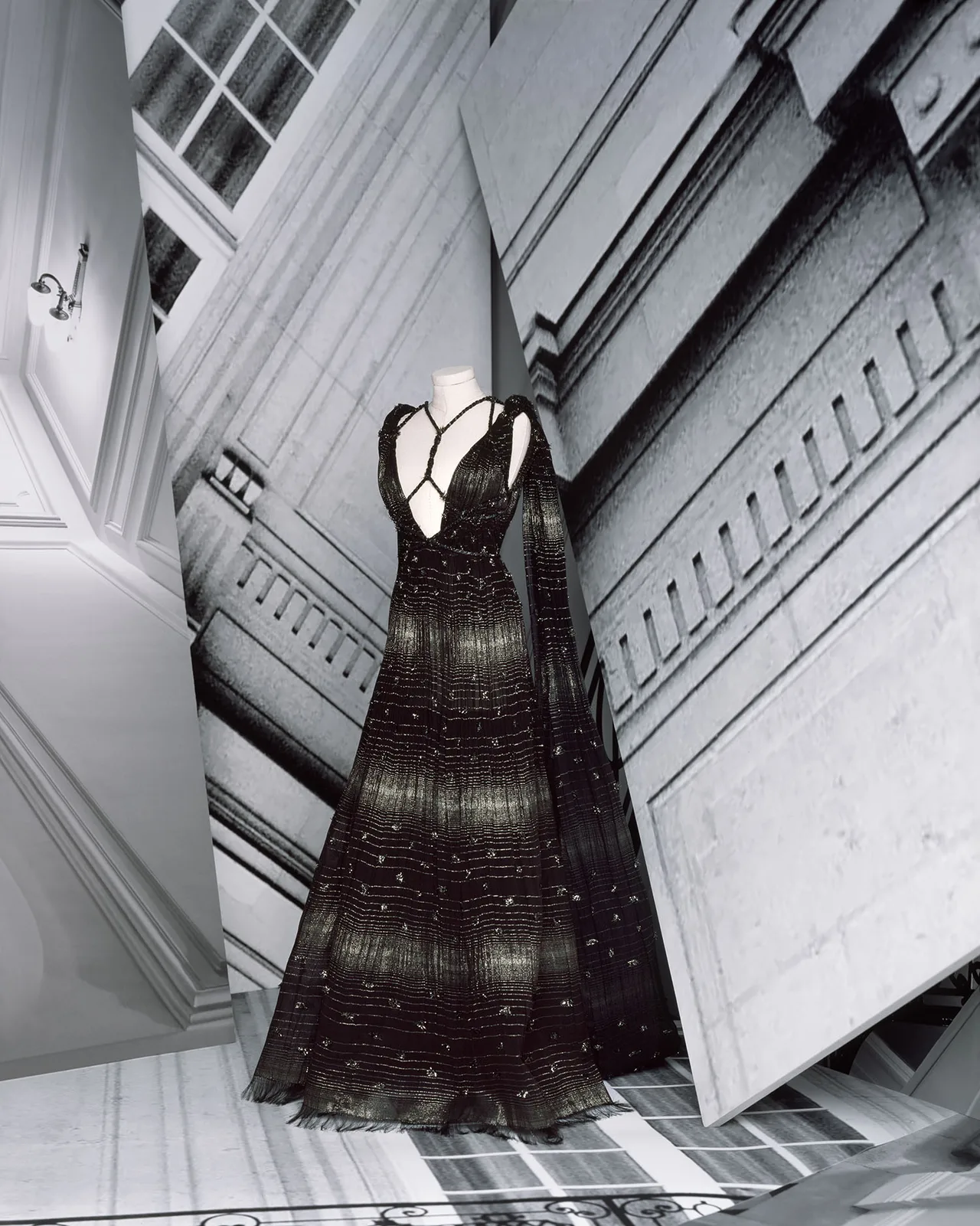 bst dior haute couture thu đông 2021 look 22