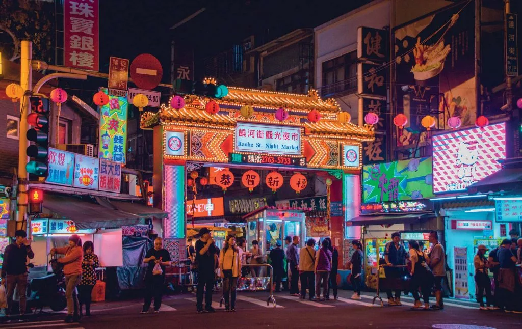 phố đi bộ đêm phố đi bộ đêm