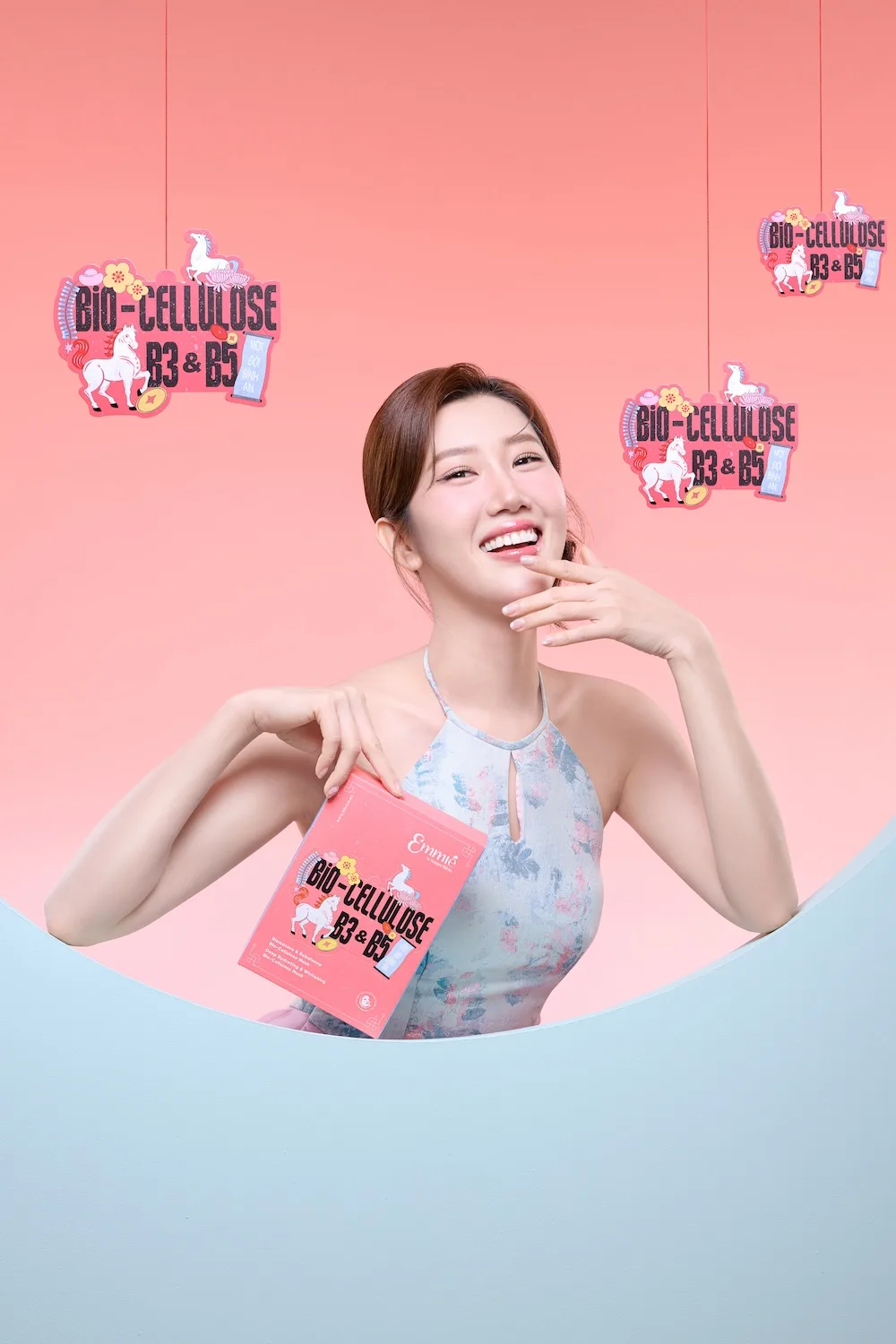 thiết kế bao bì mặt nạ Emmié by HappySkin tái chế