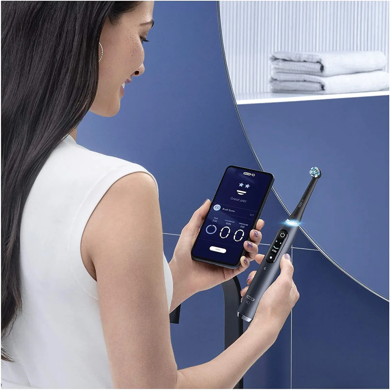 làm đẹp với bàn chải điện làm đẹp với bàn chải điện