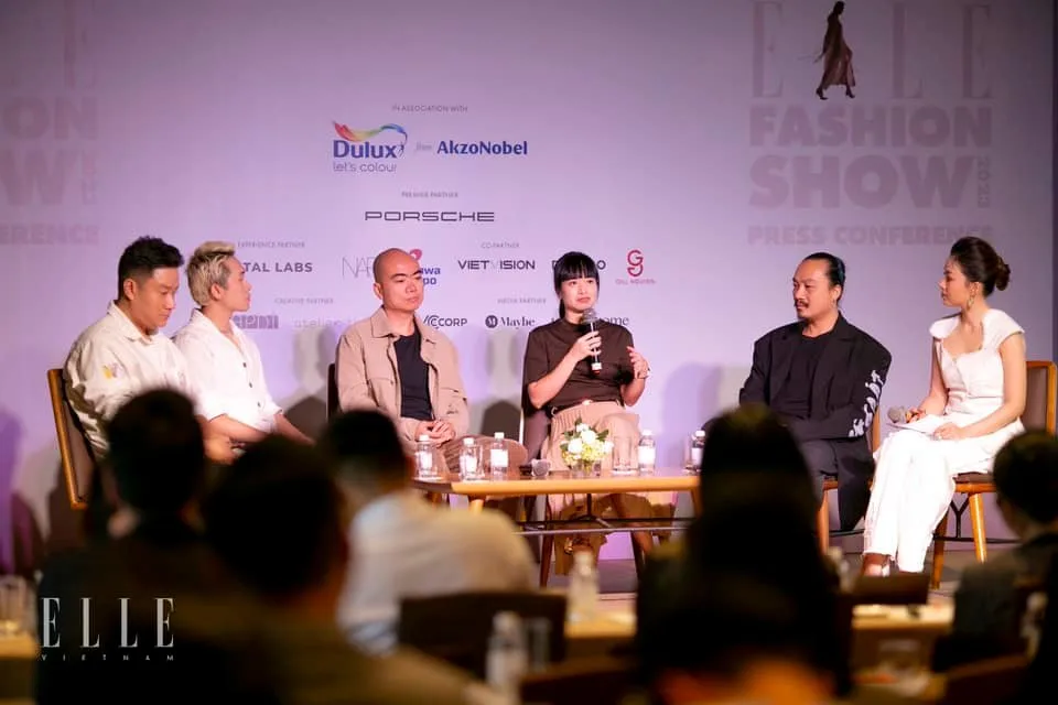 chị Liên Chi chia sẻ elle fashion show