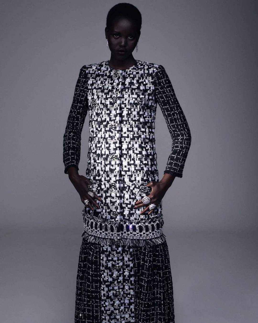 bst chanel haute couture thu đông 2020 look 14