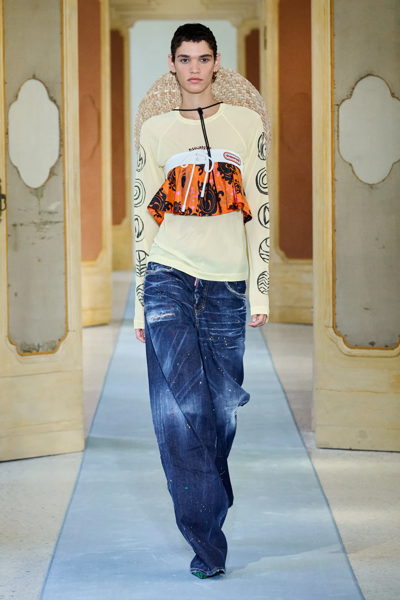 Dsquared2 Womenswear Xuân Hè 2023 look 10