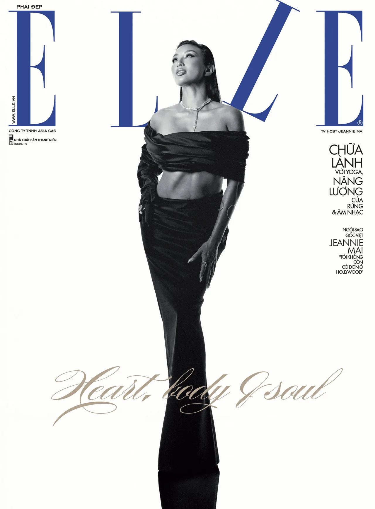 tạp chí phái đẹp ELLE Jeannie Mai tạp chí phái đẹp ELLE Jeannie Mai
