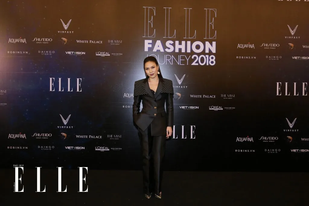 mỹ tâm elle fashion journey 2018