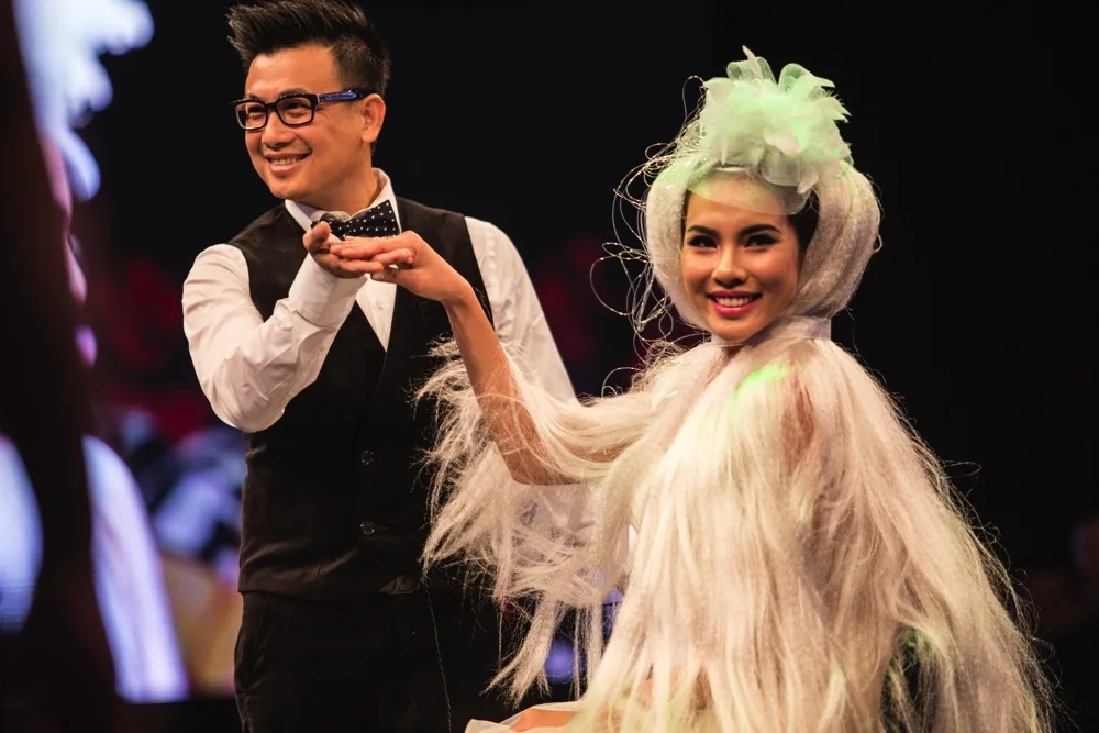 davines hair show 2015