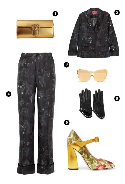 Gucci/ F.R.S For Restless Sleepers/ Linda Farrow/ F.R.S For Restless Sleepers/ Alexander Mcqueen/ Gucci For Net-A-Porter