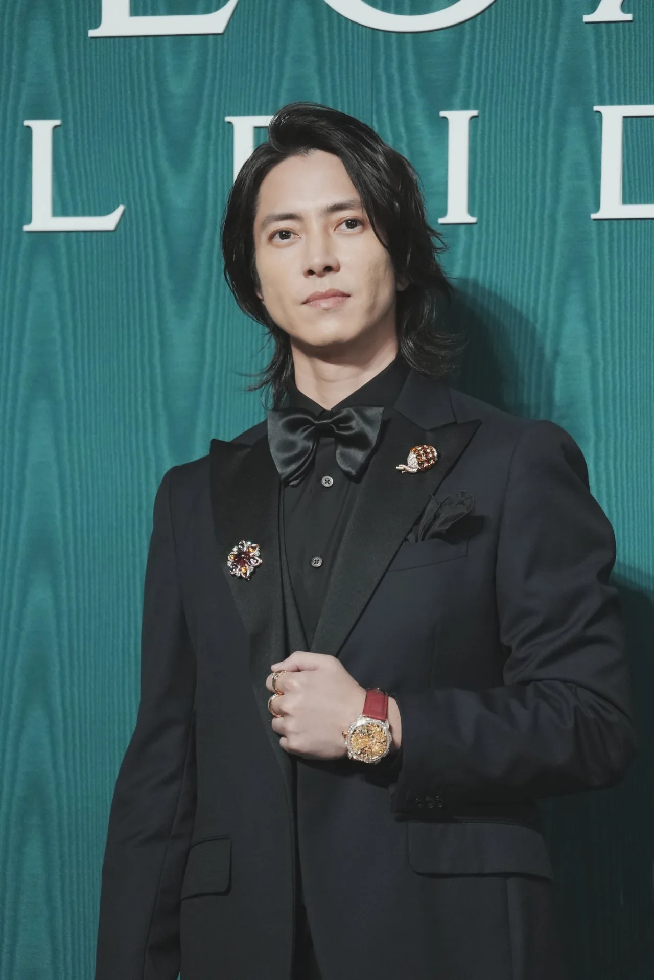 Tomohisa Yamashita tại triển lãm Bvlgari Kaleidos
