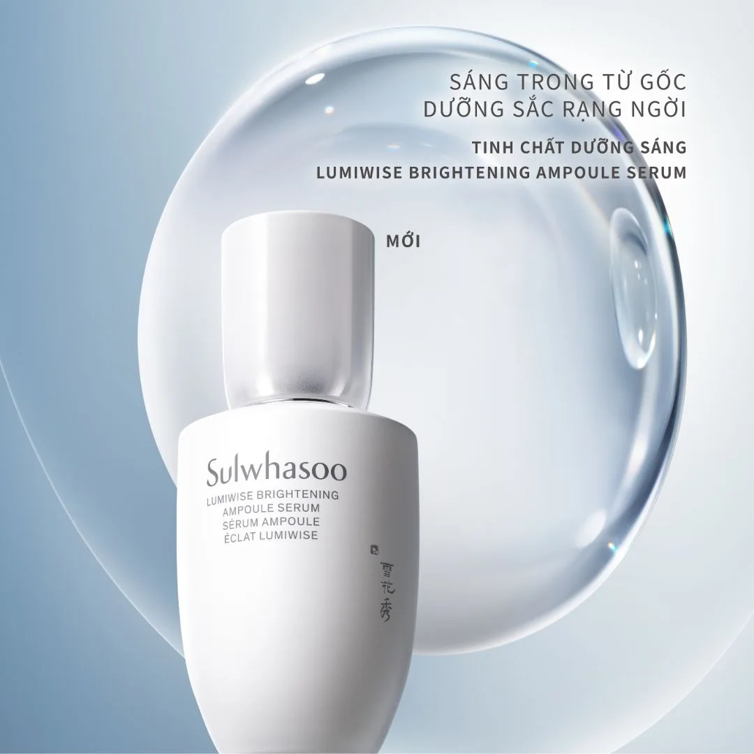 dưỡng trắng Sulwhasoo - Lumiwise Brightening Ampoule Serum