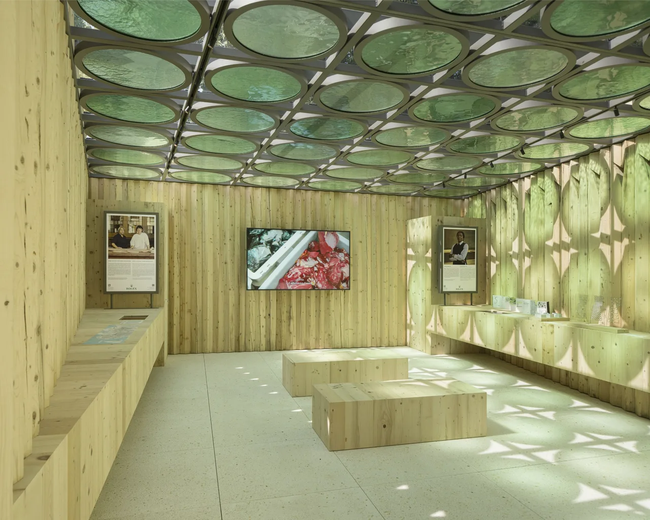 Rolex Pavilion, Triển lãm Kiến trúc Quốc tế lần thứ 19 - Biennale Architettura 2025. Ảnh: Mariam Issoufou Architects.