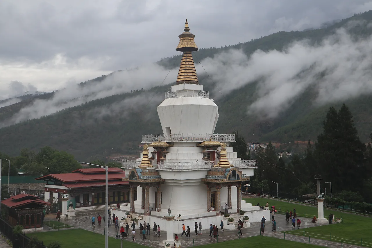 bhutan đài tưởng niệm chorten bhutan đài tưởng niệm chorten