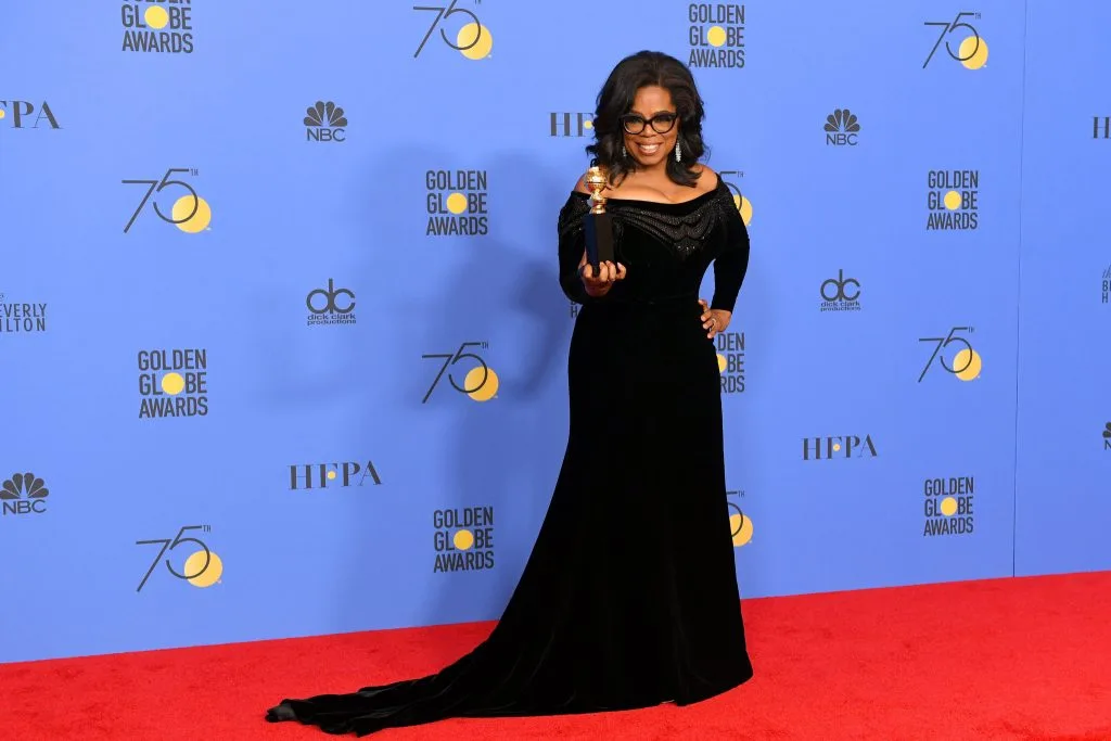 Oprah Winfrey tại Quả Cầu Vàng 2018 Oprah Winfrey tại Quả Cầu Vàng 2018