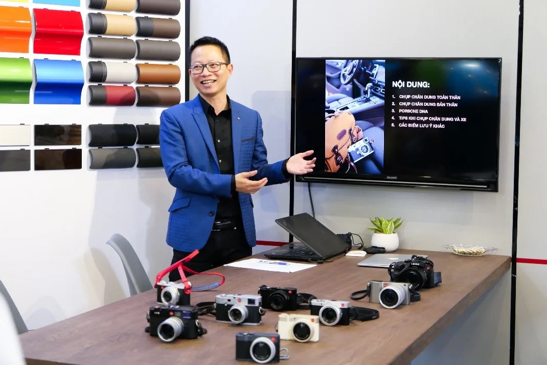 Anh Nguyễn Gia Phong – Đại diện Leica Camera Việt Nam