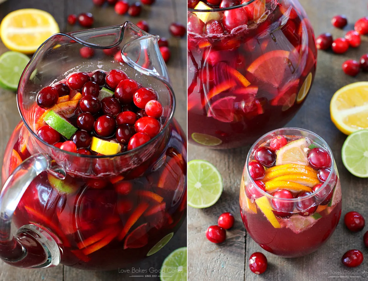 pha chế sangria không cồn