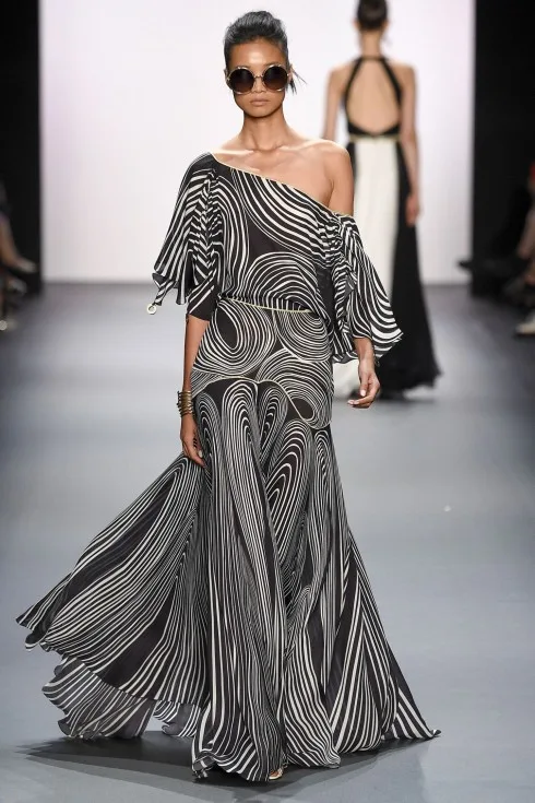 Váy dạ hội lệch vai từ Jenny Packham