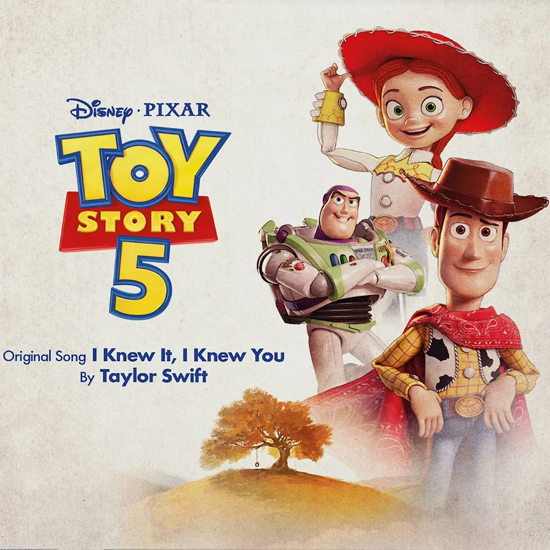 hình poster ca khúc mới trong Toy Story 5 do Taylor Swift thể hiện