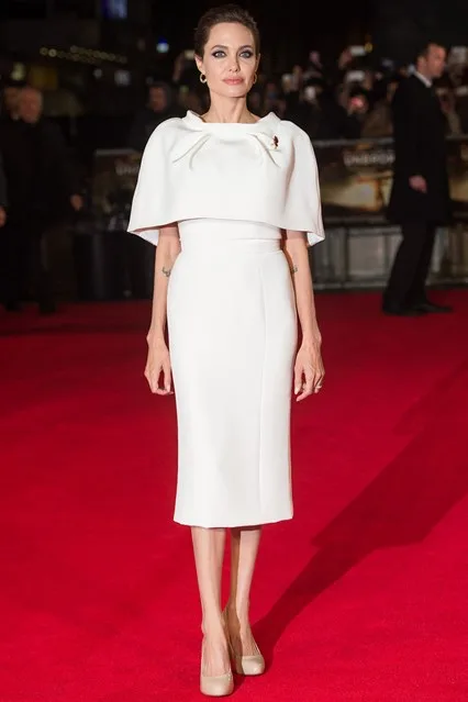 Phong cách thời trang tuổi 40 của Angelina Jolie - ellevn