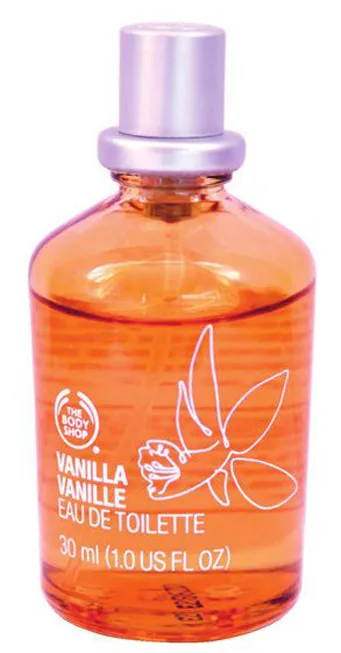Vanilla eau de toilette The Body Shop.