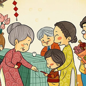 Bộ tranh “Tết xưa Tết nay”: Để có những ngày Tết cổ truyền đúng nghĩa