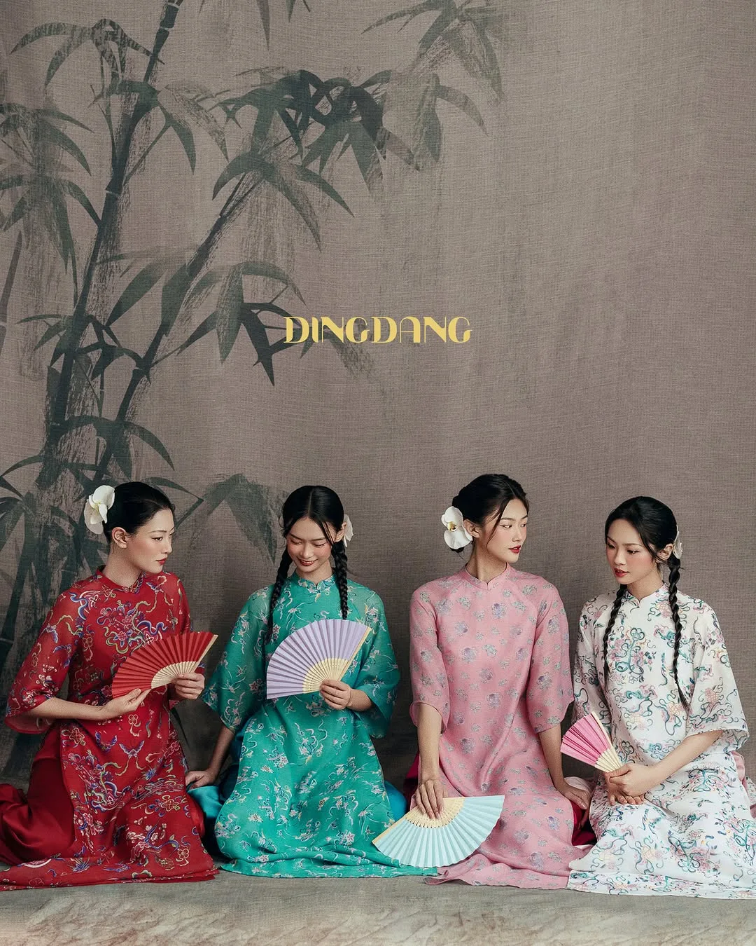 áo dài đinh đang