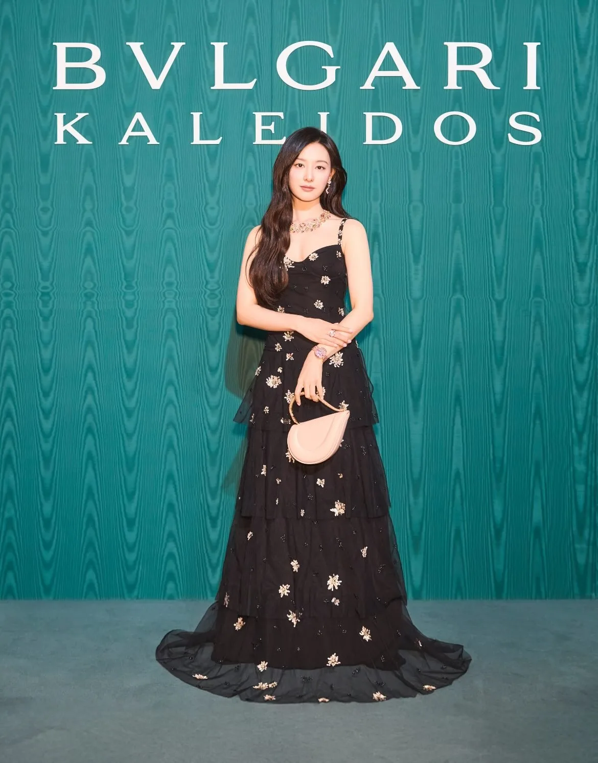 Kim Ji Won tại triển lãm Bvlgari Kaleidos