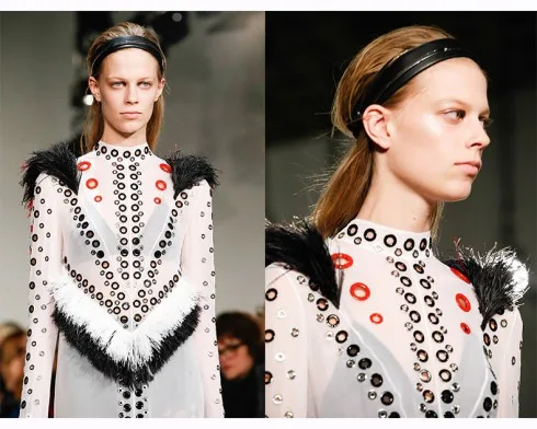 Kiểu băng đô mạnh mẽ của Proenza Schouler Kiểu băng đô mạnh mẽ của Proenza Schouler