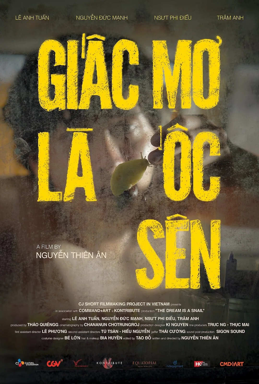 poster giấc mơ là ốc sên (the dream is a snail) 2026 nguyễn thiên ân cannes