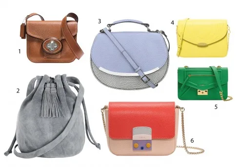 1.Coach 2.Warehouse 3.Nine West 4.Charles & Keith 5.Furla 6.Furla