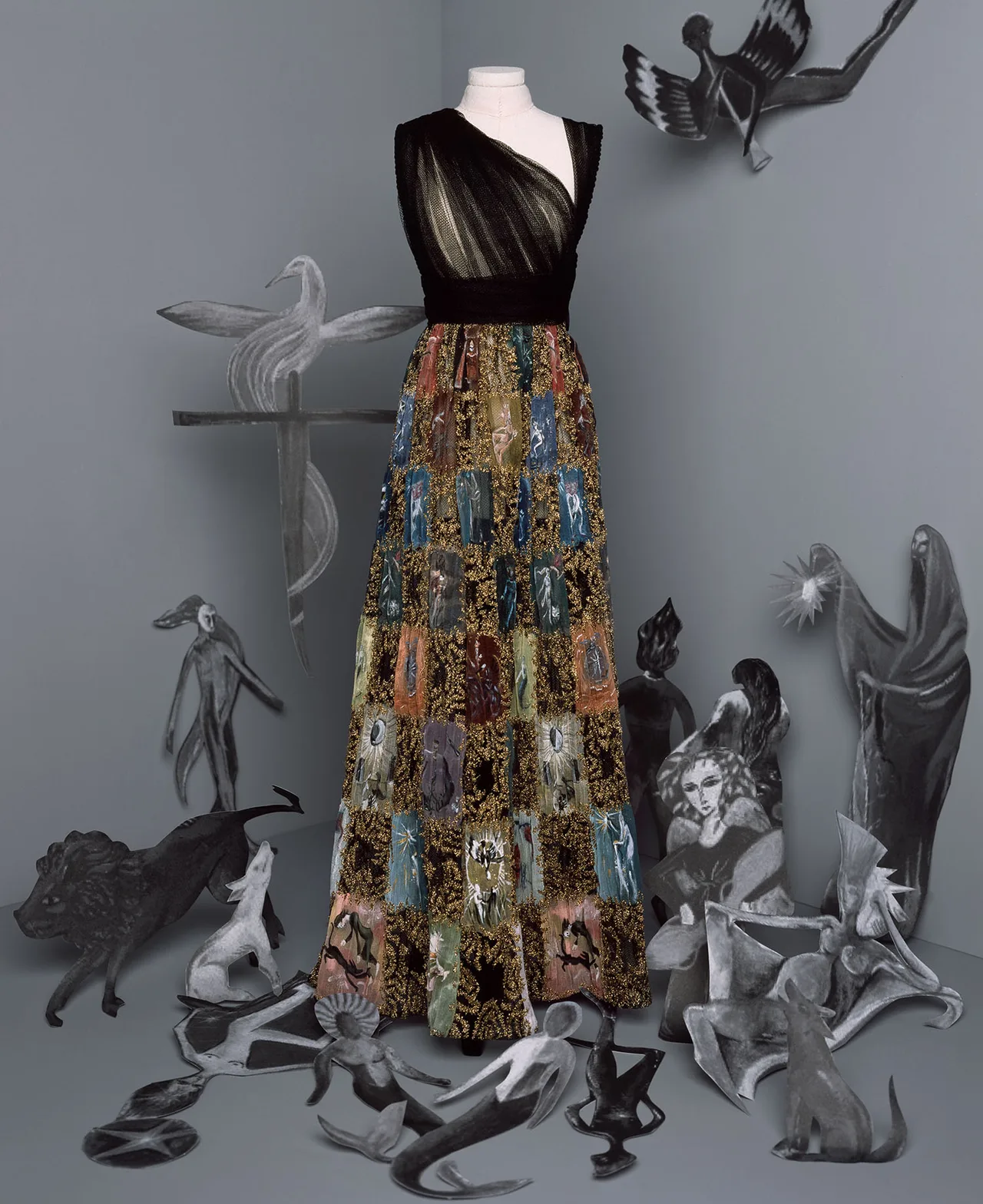 bst dior haute couture thu đông 2021 look 26