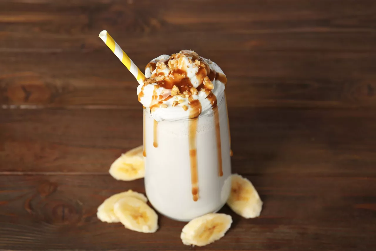 Banoffee Latte là đồ uống dễ làm tại nhà