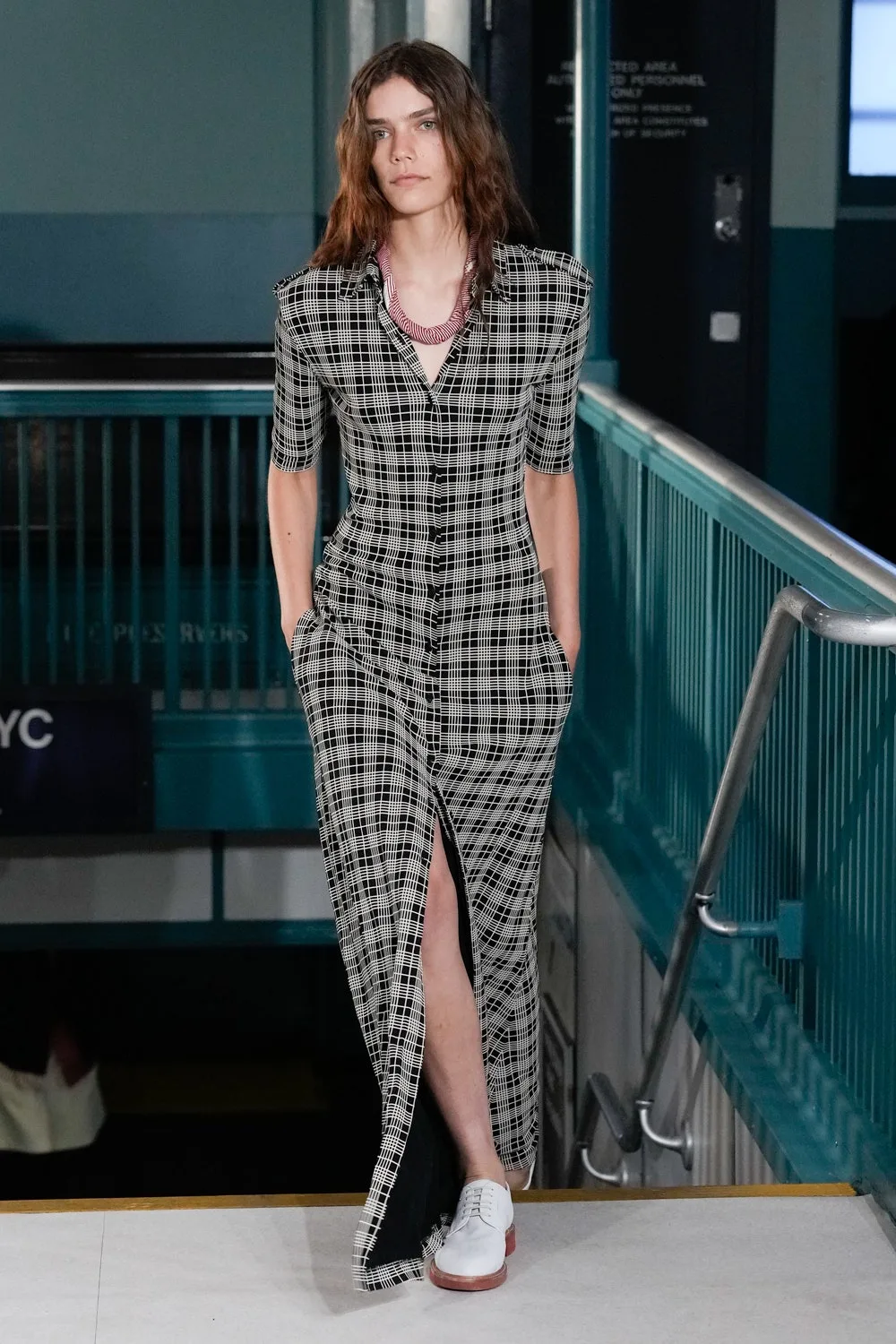 váy ca rô Tommy Hilfiger