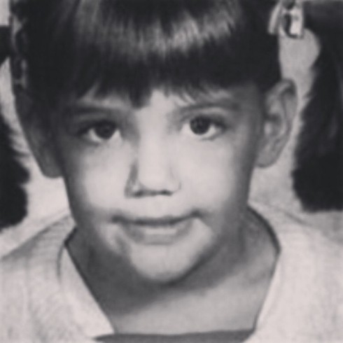 Katie Holmes trước tuổi đi học