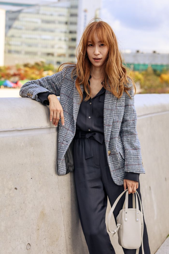cách phối đồ tại seoul fashion week xuân hè 2020